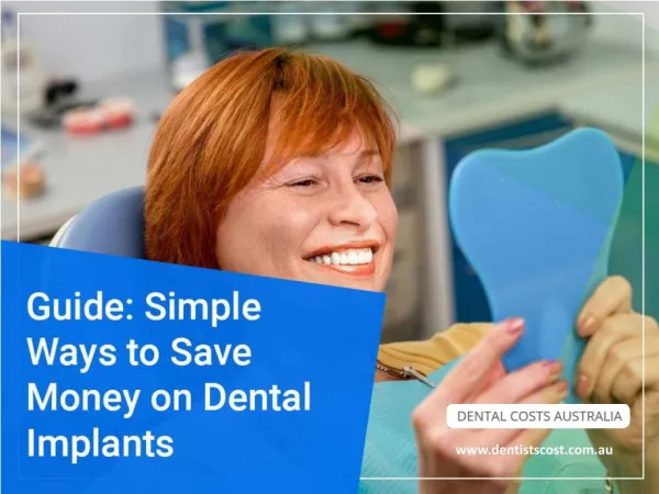Tips to Save Money on Dental Implant in Australia