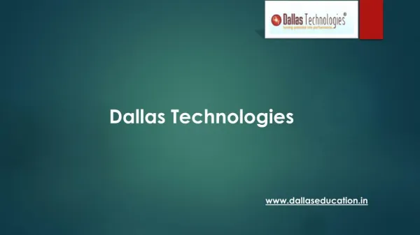 Dallas Technologies Sap Training