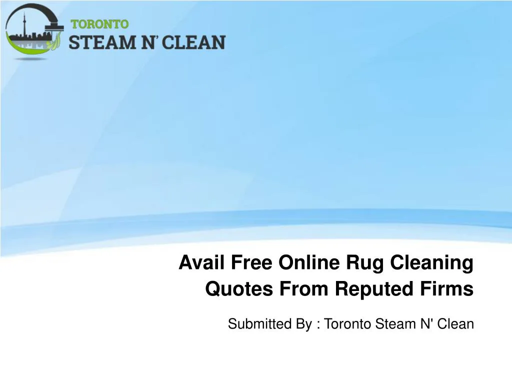 avail free online rug cleaning quotes from reputed firms
