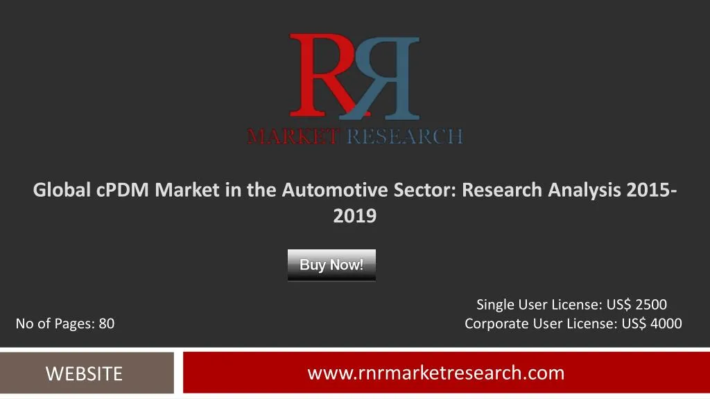 global cpdm market in the automotive sector research analysis 2015 2019