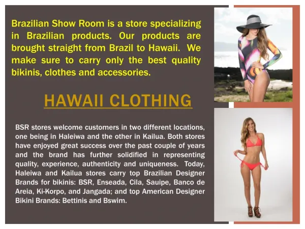 Brazilian Bikinis Hawaii