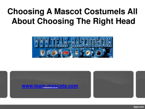 Choosing A Mascot Costume Is All About Choosing The Right Head