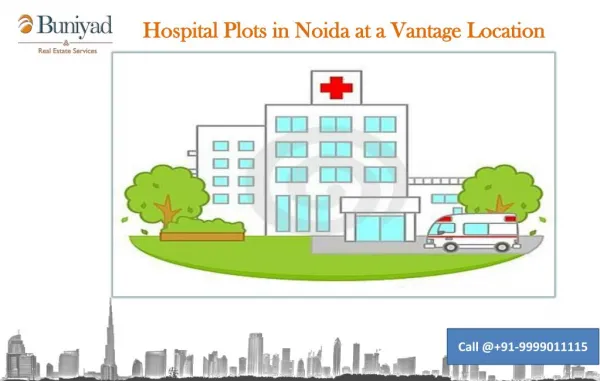Hospital Plots for Sale in Noida