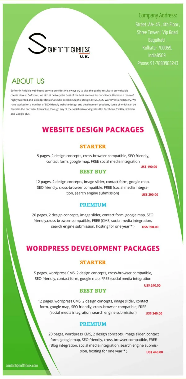Softtonix - Glasgow Based Web Design Company
