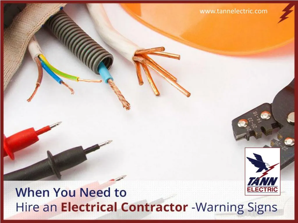 when you need to hire an electrical contractor warning signs