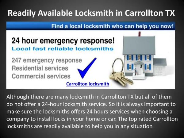 Carrollton Locksmith