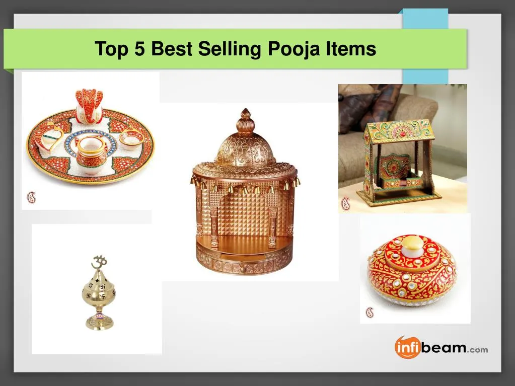 top 5 best selling pooja items