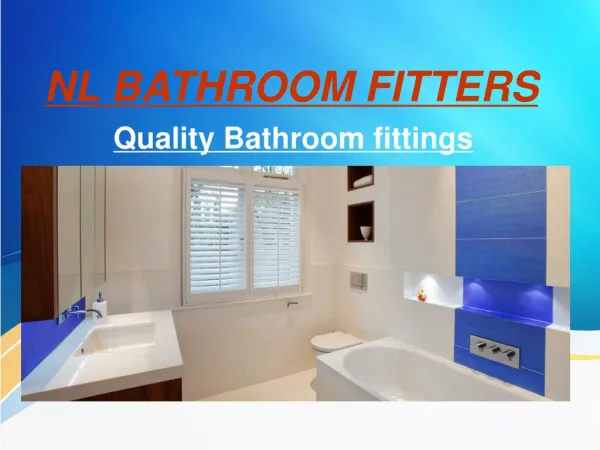 Bathroom Fitters London