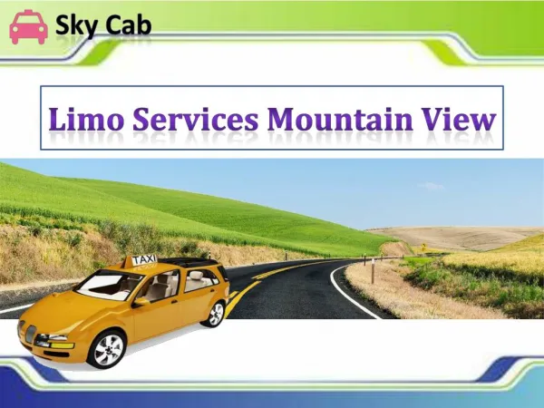 Limo Services Mountain View