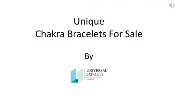 Wholesale Chakra Bracelets | Alakik.net - Universal Exports