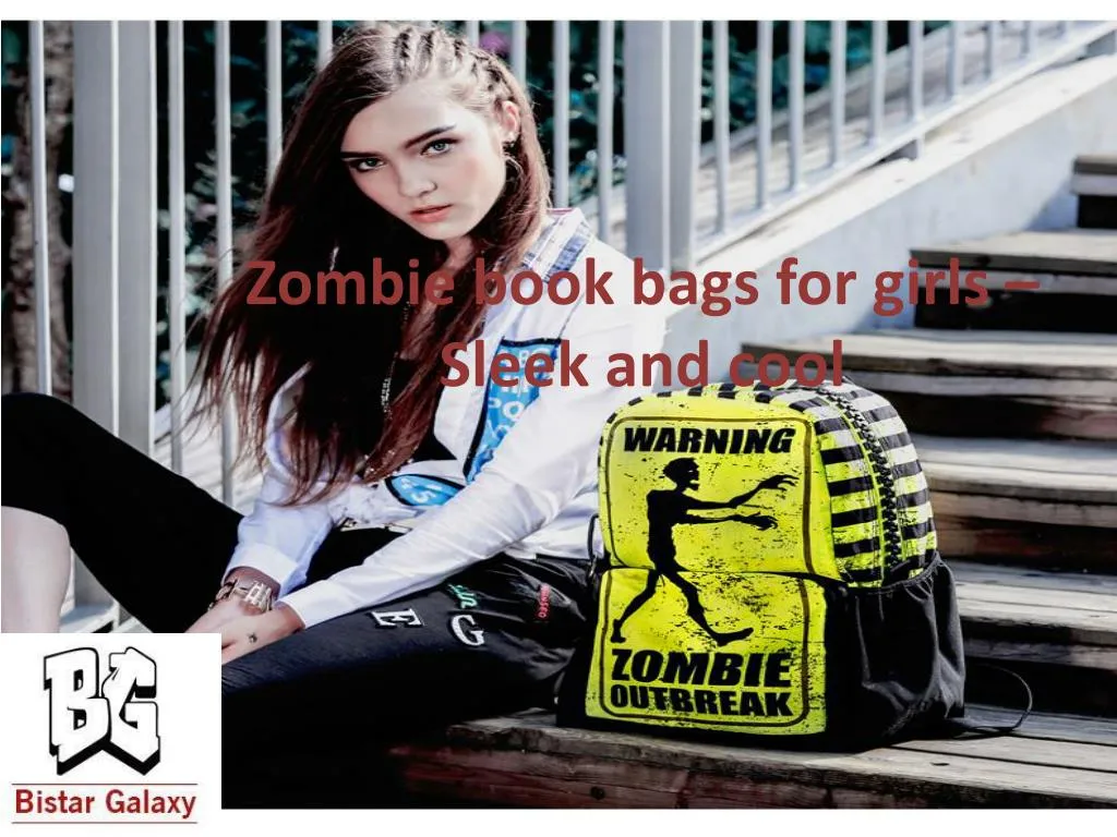 zombie book bags for girls sleek and cool