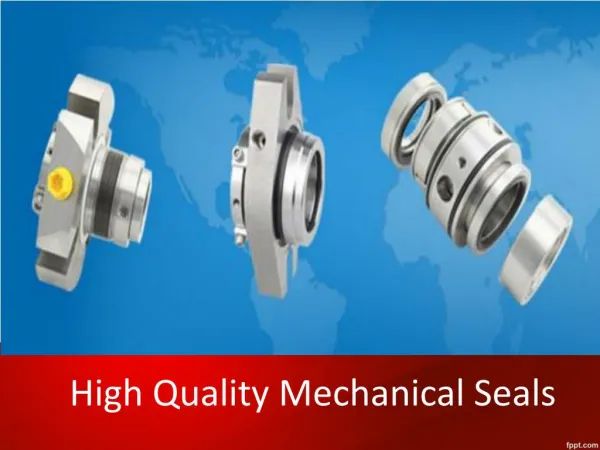 Get High High Quality Mechanical Seals