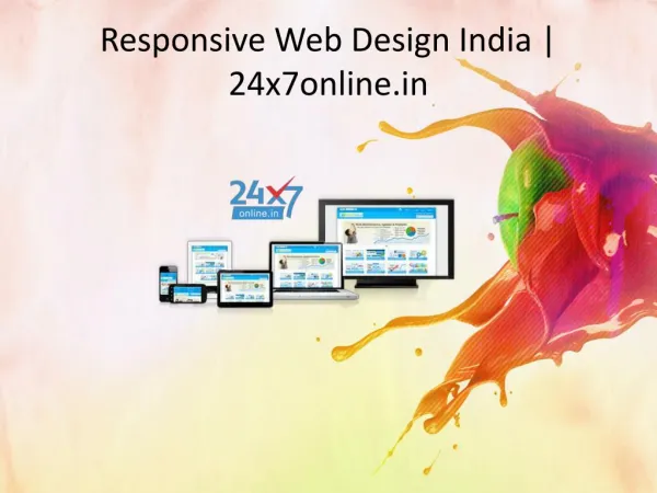 Responsive Web Design India
