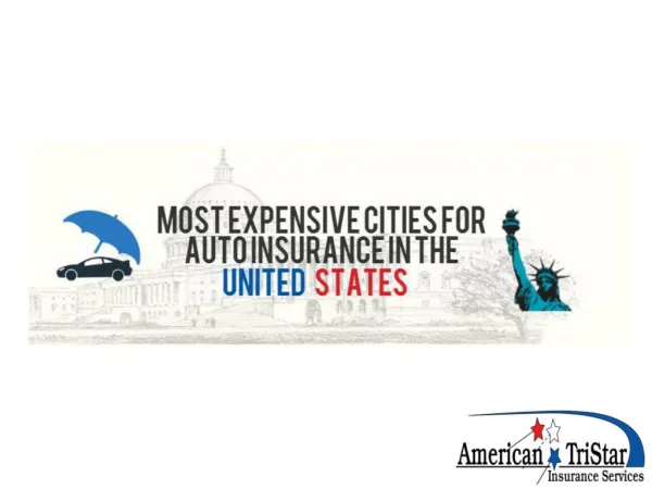 Top Most Expensive Cities for Auto Insurance in The Us Final