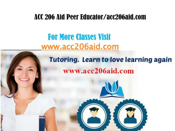 ACC 206 Aid peer Educator/acc206aid.com