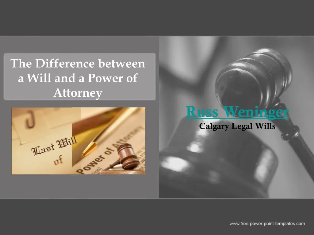 the difference between a will and a power of attorney