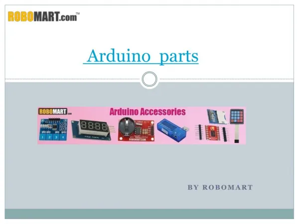 Where to Buy Arduino parts
