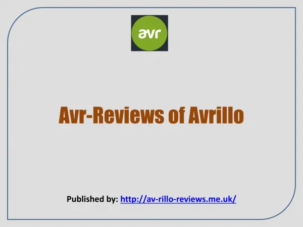 Reviews of Avrillo