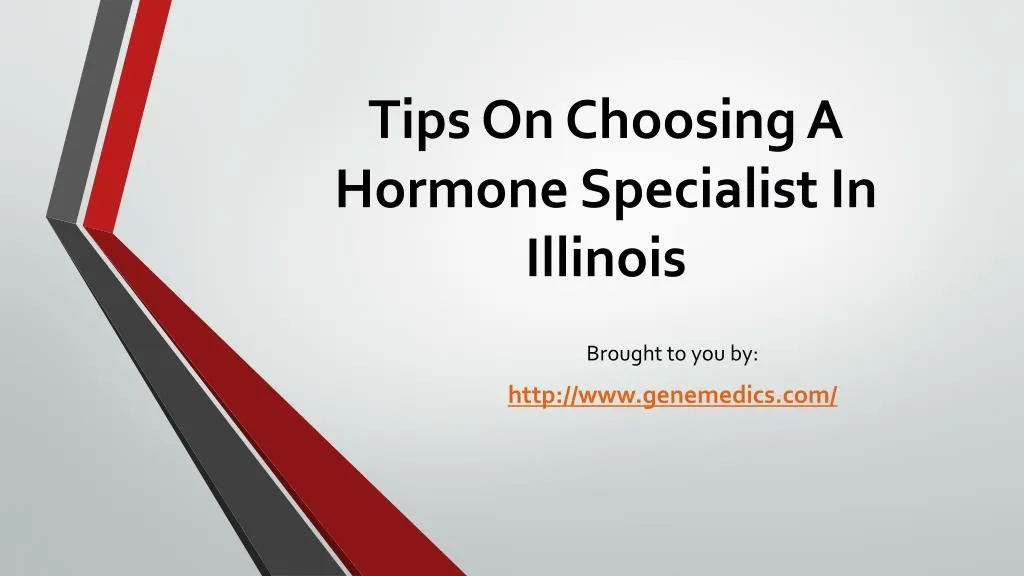 tips on choosing a hormone specialist in illinois