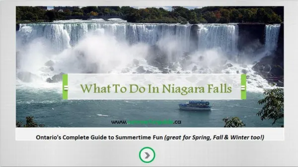 What To Do In Niagara Falls City