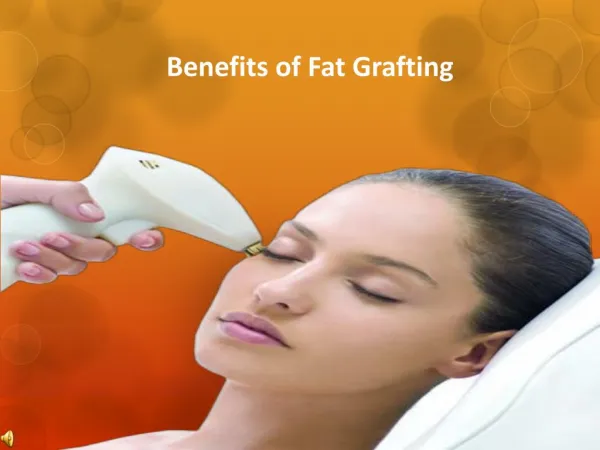 Benefits of Fat Grafting
