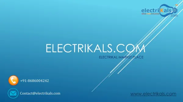 Transformers | ELECTRIKALS.COM