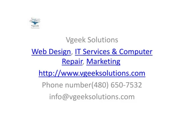 Vgeek Solutions