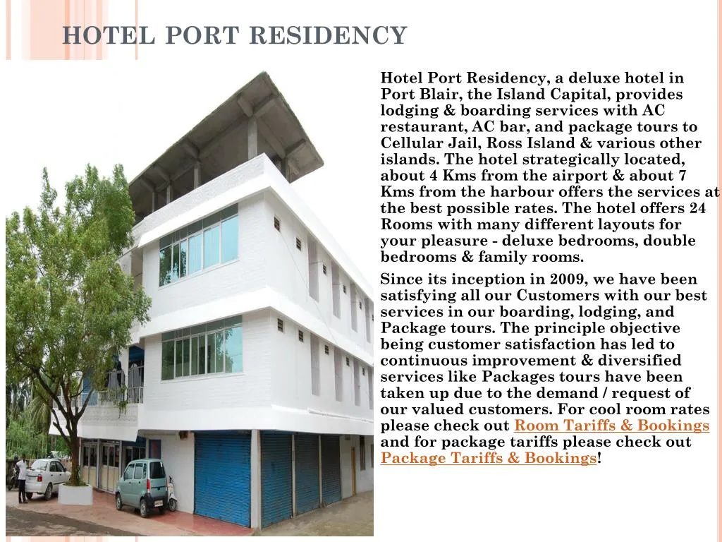 hotel port residency