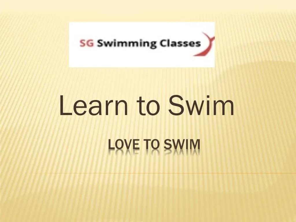 learn to swim