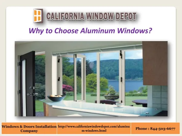 Why to choose Aluminum Window