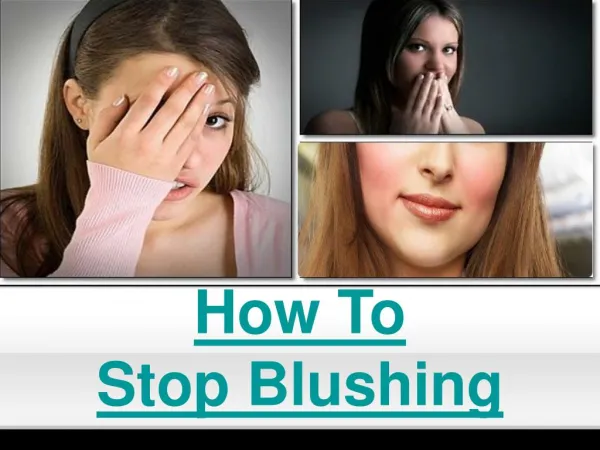 5 Tips for Beating Blushing