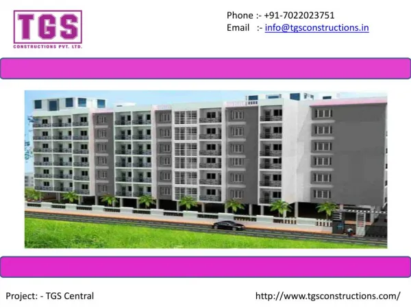 Flats & Apartments In BTM Layout - TGS Constructions
