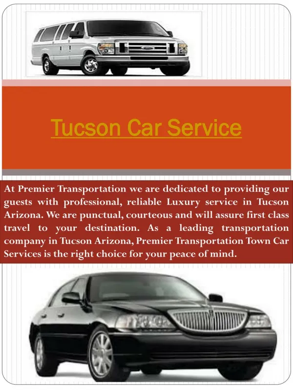 Tucson Car Service