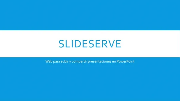 SlideServer explicacion