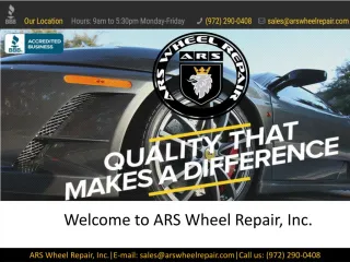 Dallas wheel repair - slide 1