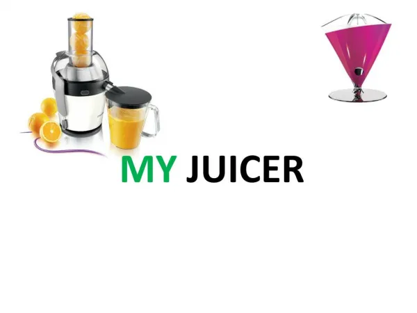 Best juicers uk
