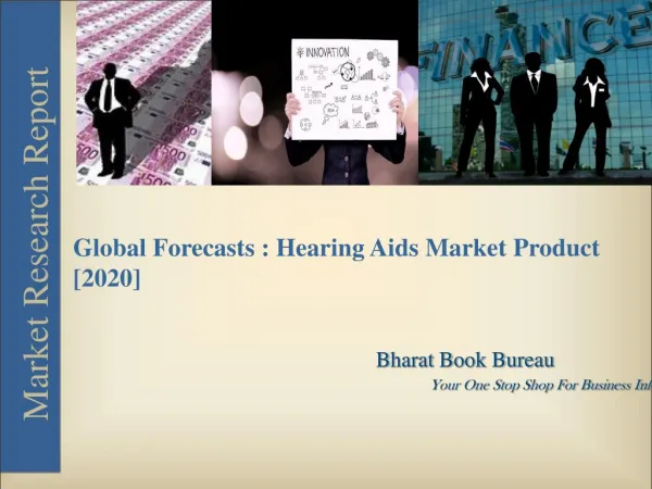 Global Forecasts : Hearing Aids Market Product [2020]