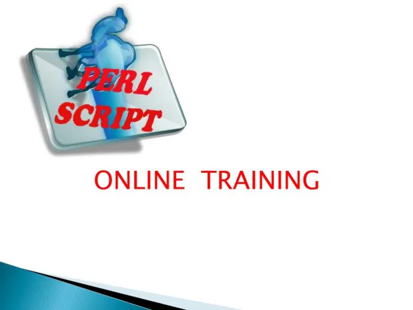 Best Perl Scripting Online Training In India, UK, USA, Canada