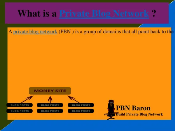 Affotable Private Blog Network Service at PBN BARON