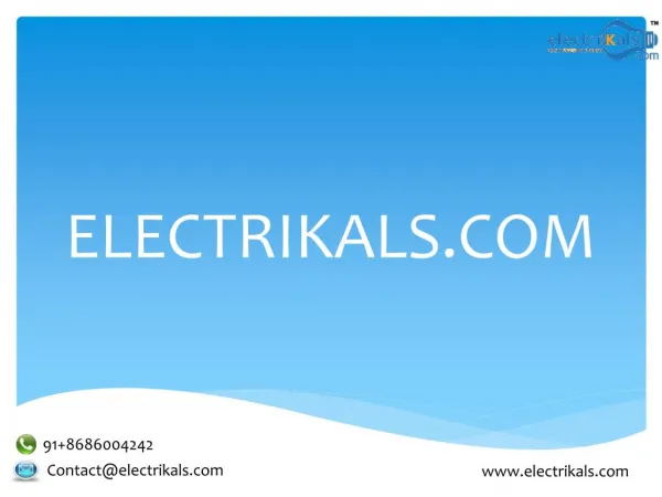Motors| electrikals.com
