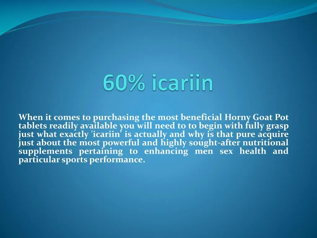 60 icariin