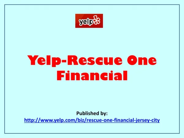 Yelp-Rescue One Financial