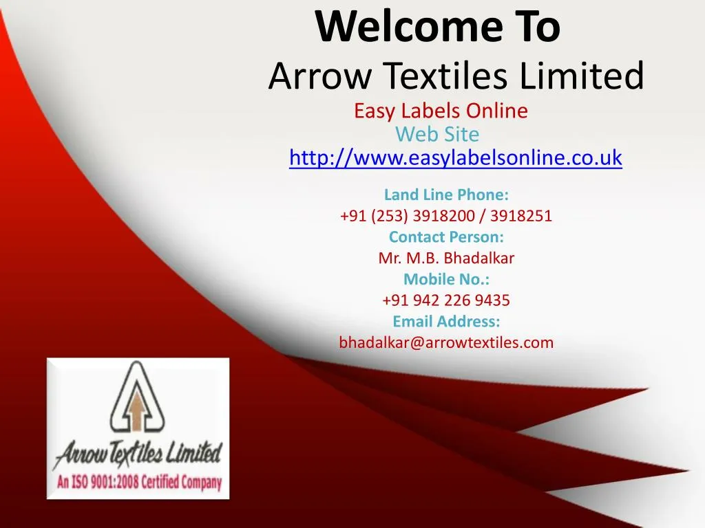 arrow textiles limited