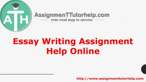 Essay Writing Assignment Help Online