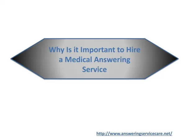 Why Is it Important to Hire a Medical Answering Service