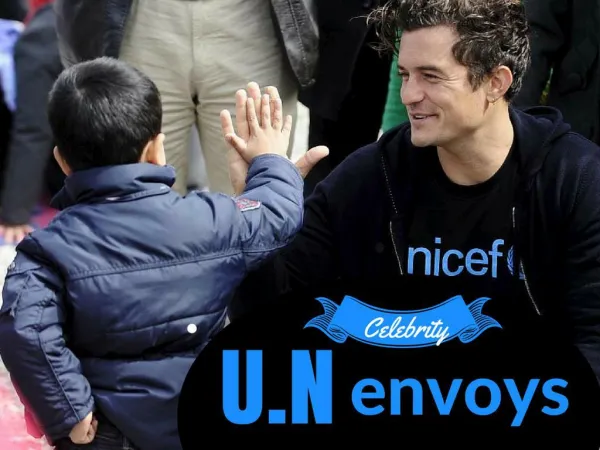 Celebrity U.N. envoys