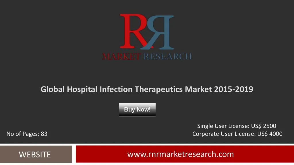 global hospital infection therapeutics market 2015 2019