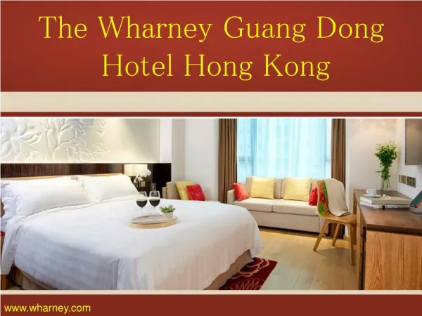 The Wharney Guang Dong Hotel Hong Kong