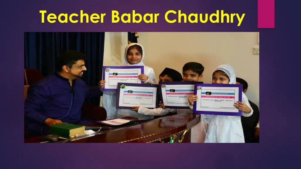 teacher babar chaudhry