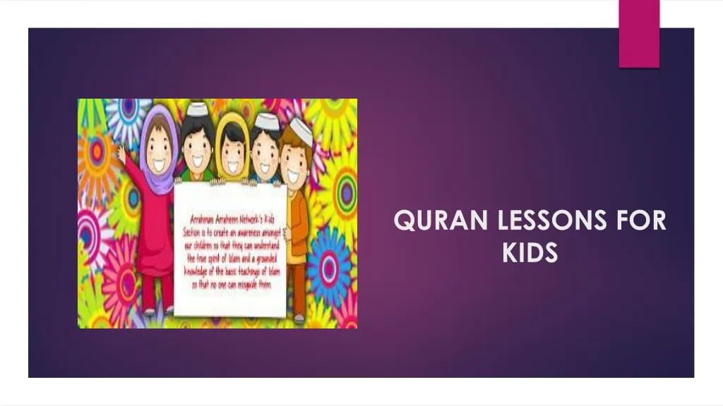 quran lessons for kids